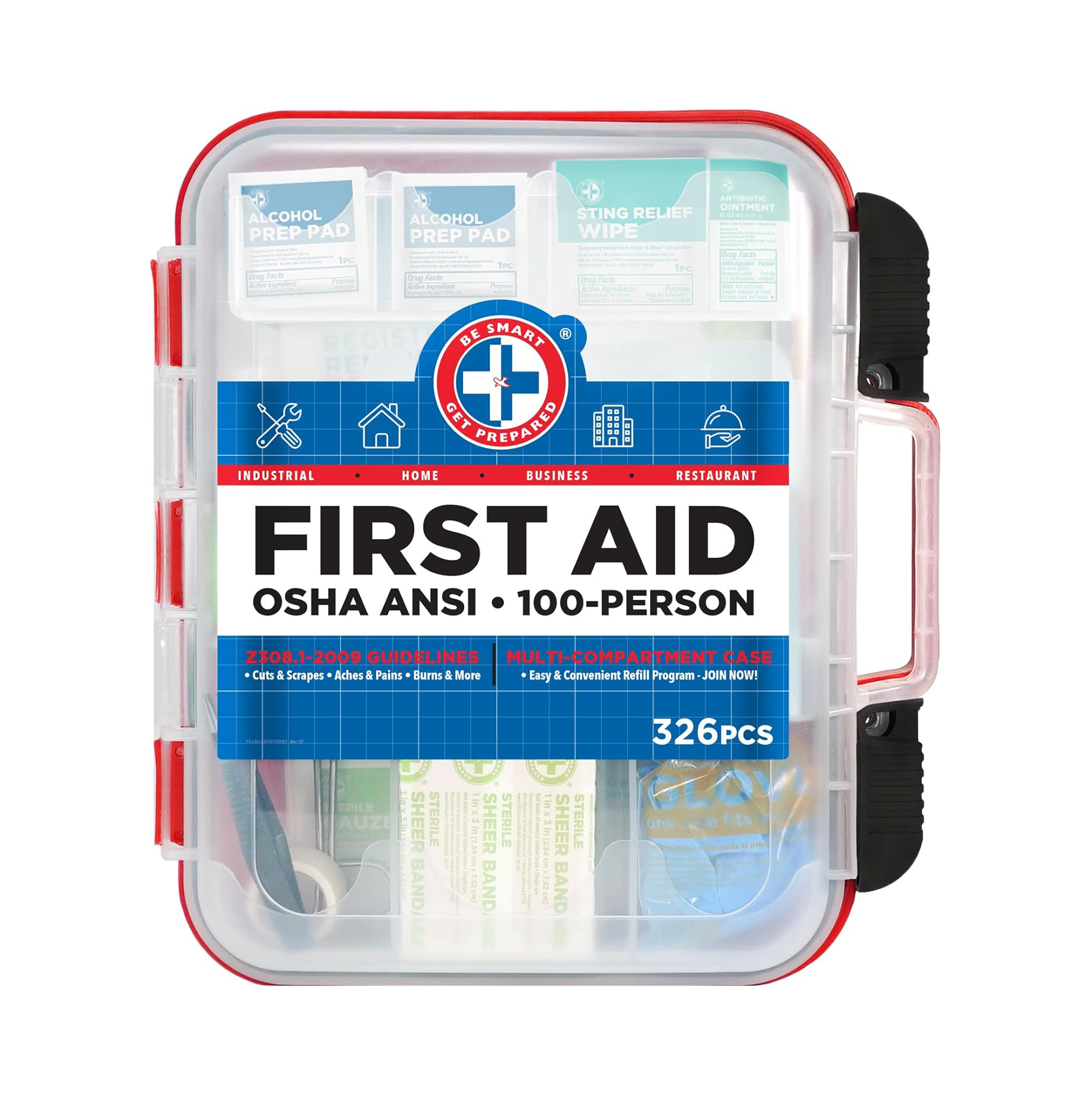 Be Smart Get Prepared First Aid Kit