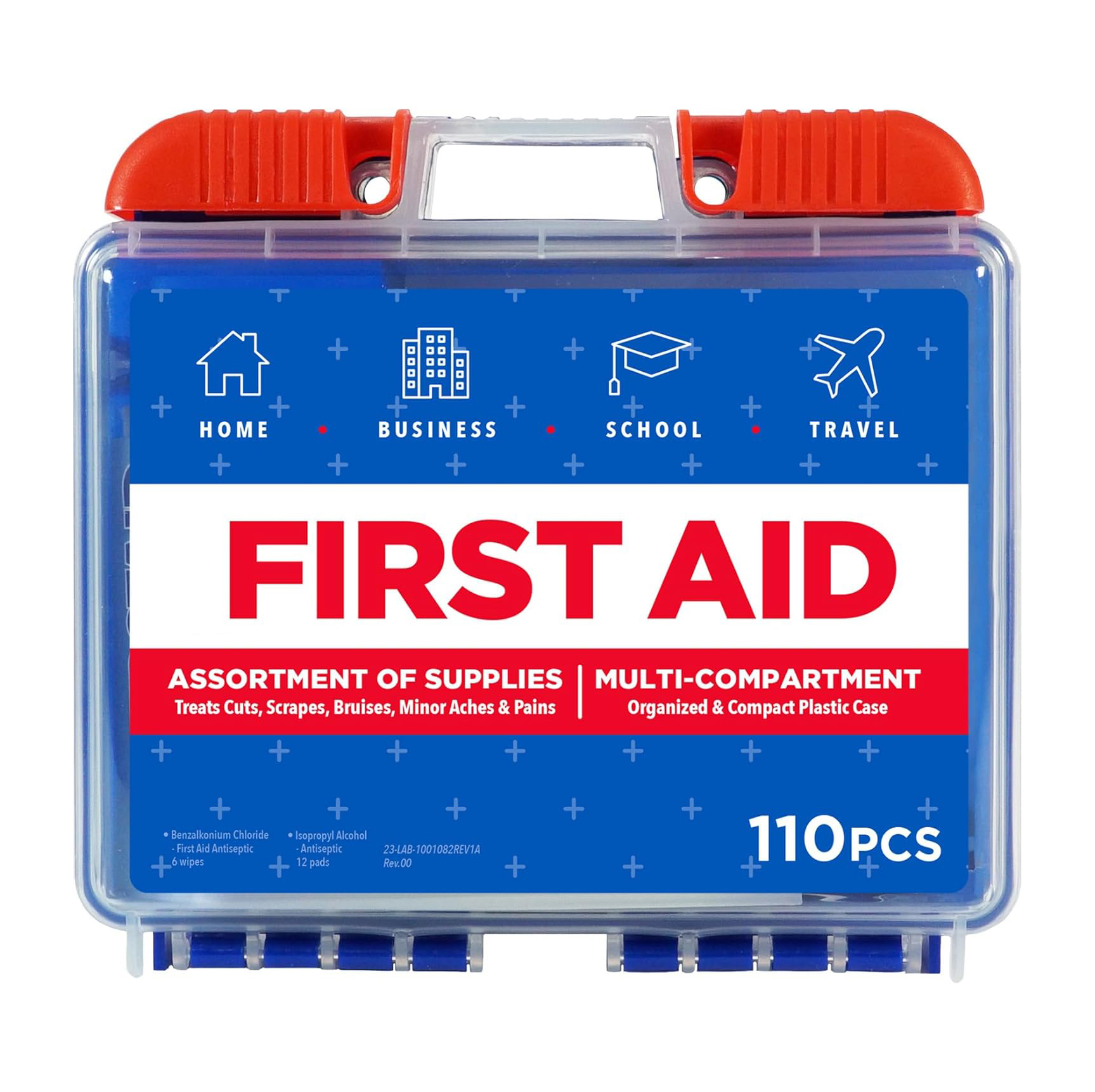 Portable multi-purpose first aid kit prepared in advance