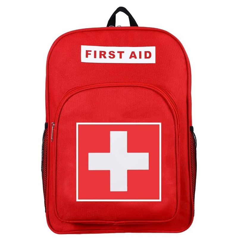 Red Emergency Backpack